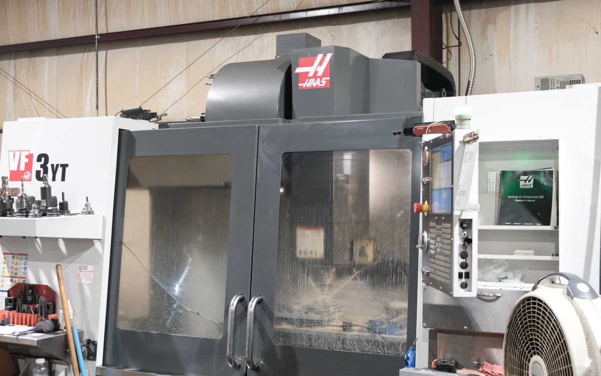 HAAS VF-3YT machining center