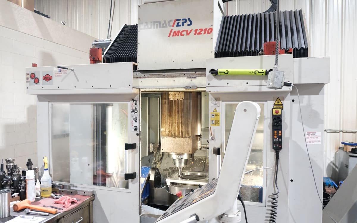 ZPS TAJMAC MCV 1210 5-axis machining center