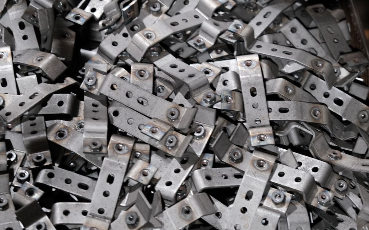 Formed sheet metal brackets